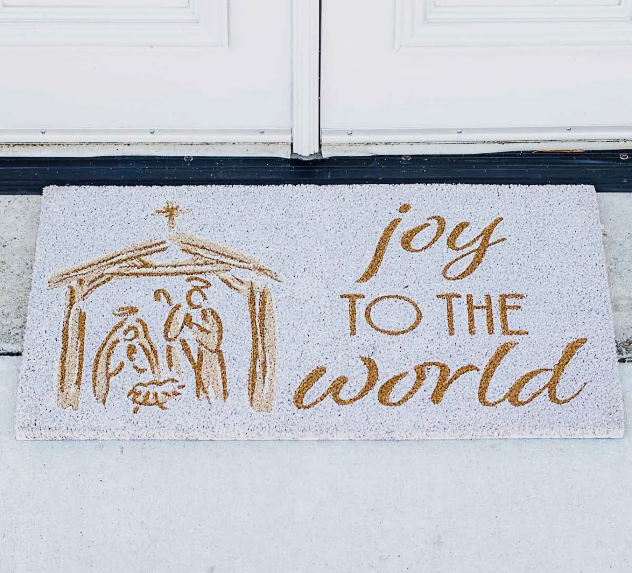 Joy to the World Doormat