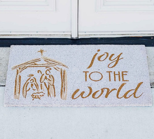 Joy to the World Doormat