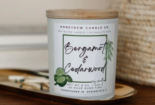 Bergamot & Cedarwood Candle