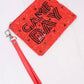 Game Day Star Red Wristlet
