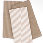Taupe Cross Hand Towel Set
