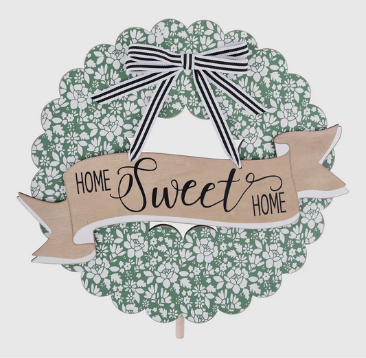 Home Sweet Home Wreath Topper