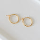 Kelly Gold Dainty Hoop Earrings