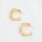 Old Augustine Gold Hoop Earrings