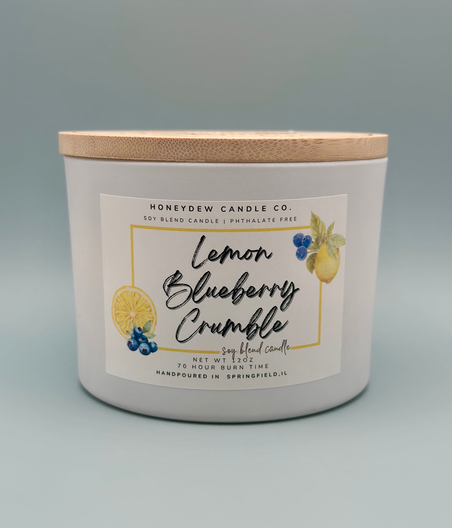 Lemon Blueberry Crumble Candle