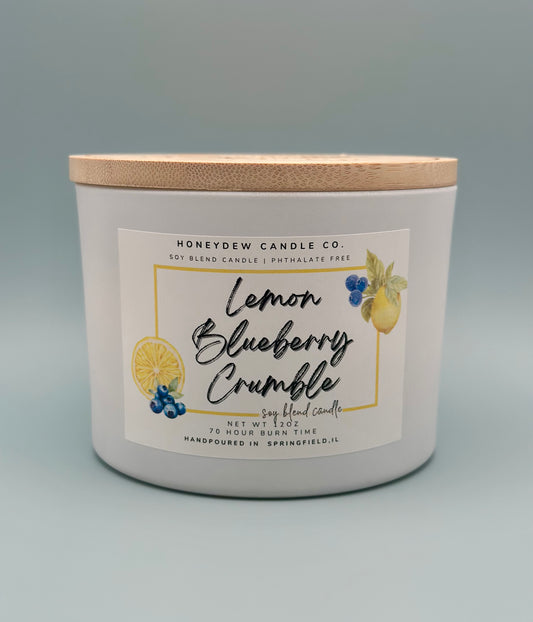 Lemon Blueberry Crumble Candle