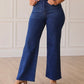 True-Blue Wide Leg Jeans