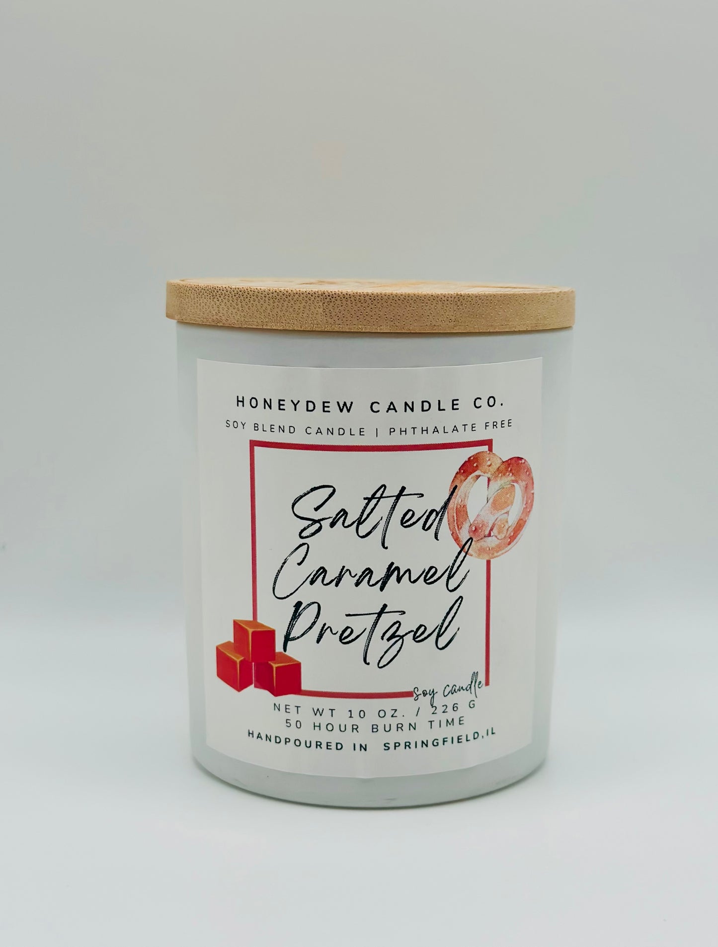 Salted Caramel Pretzel Candle