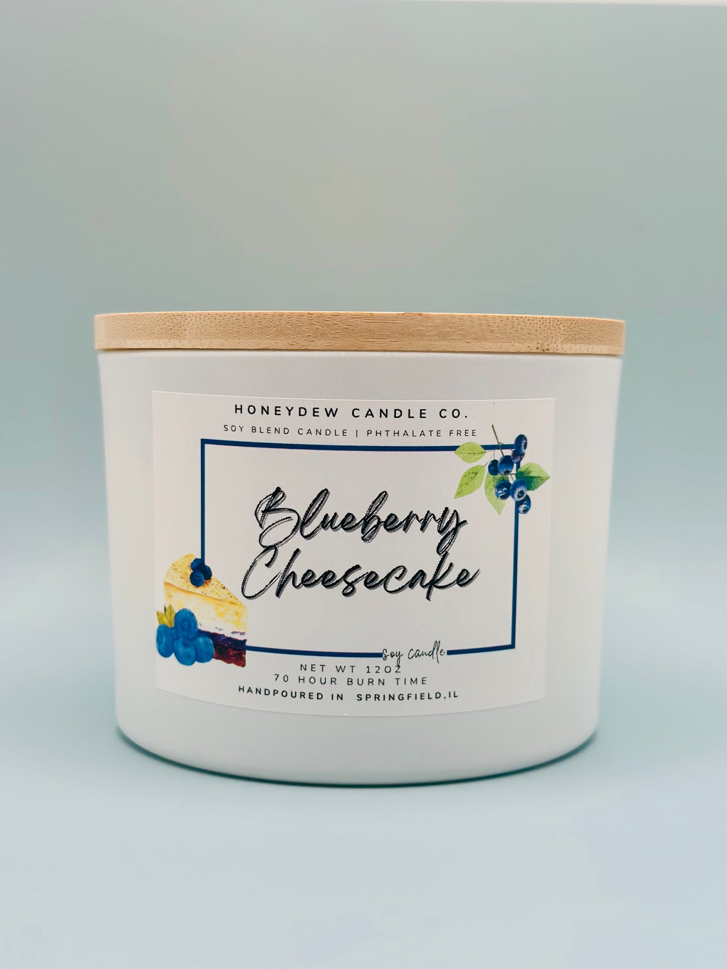 Blueberry Cheesecake Candle