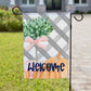 Welcome Pumpkins with Shrub Garden Flag