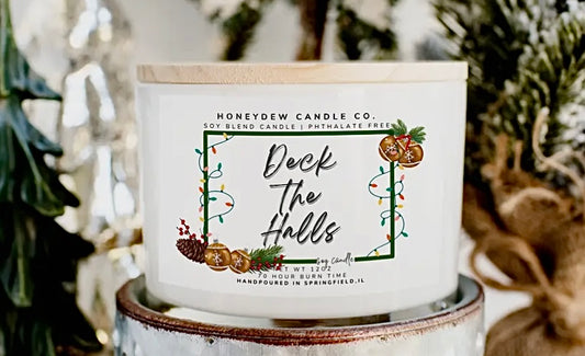 Deck the Halls Candle, VARIOUS