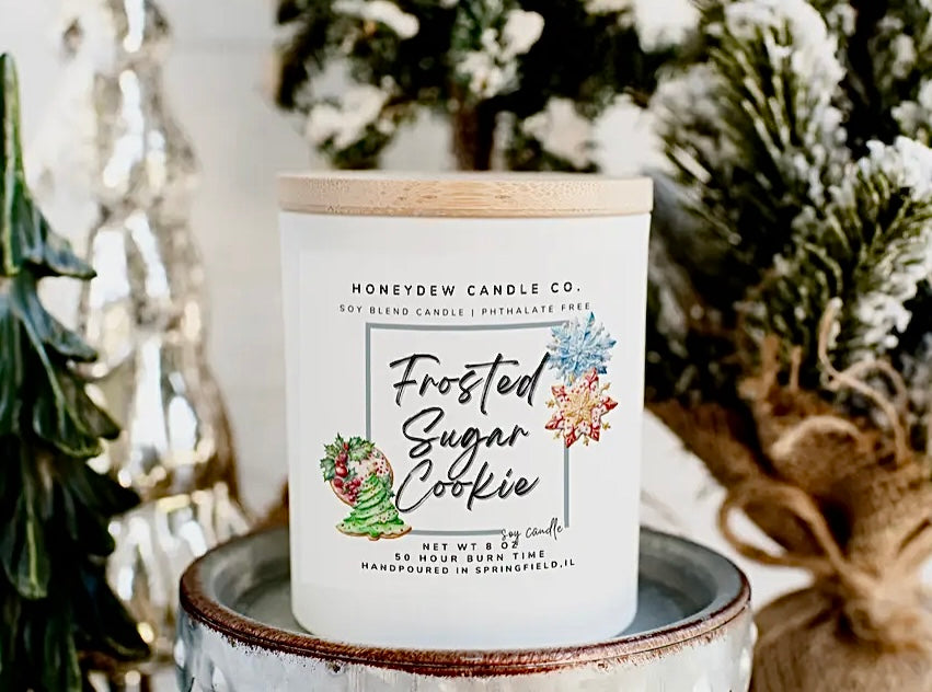 Frosted Sugar Cookie Candle